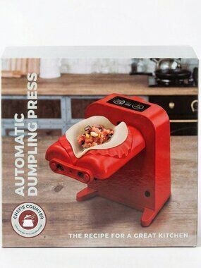 Chef's Counter Automatic Dumpling Press - Red